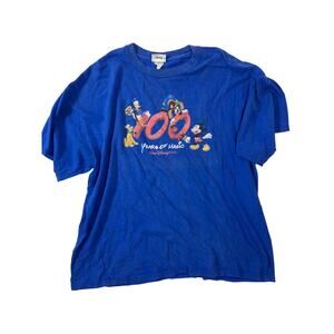 Vintage Y2K 2001 Disney 100 Years of Magic T-Shirt Men’s 2XL Disney Store Tee
